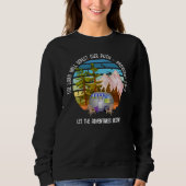 Camping Van Life Christlich Sweatshirt (Vorderseite)