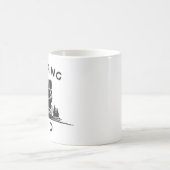 Camping Vater - Abenteuer im Freien Kaffeetasse (Mittel)