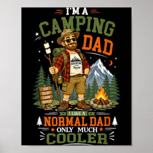 Camping-Vater-Abenteuer ist Therapie-Camper-Vater Poster