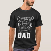Camping Vater Camper Camper Camper Camper Außenpul T-Shirt (Vorderseite)