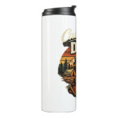 Camping-Vater Est. 2026 Personalisierter Becher (Nach links gedreht)