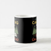 Camping Vater Geschenk Kaffeetasse (Mittel)