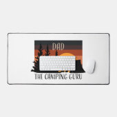 Camping Vater Maus-Pad | Nature Lover Schreibtischunterlage (Tastatur & Maus)