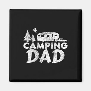 Camping-Vater-Shirt 5th Wheel Camper Rv Urlaub Ges Magnet