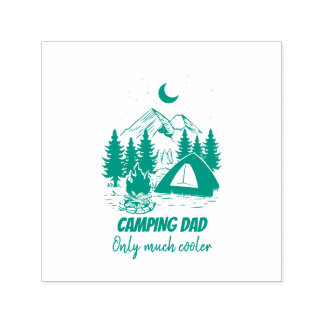 Camping Vater Sonniger Vater Tag Permastempel