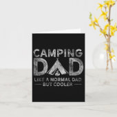 Camping Vater Vatertag Karte (Gelbe Blume)