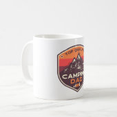 Camping-Vater von höchster Qualität Kaffeetasse (Vorderseite Links)