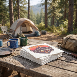 Camping-Vater von höchster Qualität Serviette