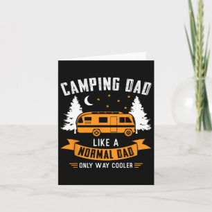 Camping Vater wie ein normaler Vater nur sehr viel Karte