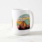 Camping Vibes Kaffeetasse (VorderseiteRechts)
