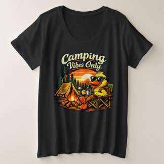Camping Vibes Only Feel Right Plus Size Tee USA