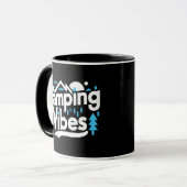Camping Vibes Tasse (Vorderseite Links)