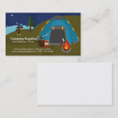 Camping Visitenkarte (Vorne/Hinten)