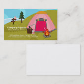 Camping Visitenkarte (Vorne/Hinten)