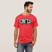 Camping-Wagen Cartoon-Design-Geschenk T-Shirt (Vorne ganz)