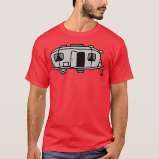 Camping-Wagen Cartoon-Design-Geschenk T-Shirt