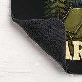 Camping Wald Fürze Zelt Humor Mousepad (Ecke)