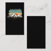 Camping Waldgebirge Naturwandern Visitenkarte (Vorne/Hinten)