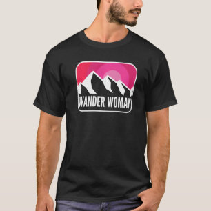 Camping Wander Niedliche Bergwelt Klettern oder Hi T-Shirt