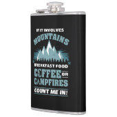 Camping-Wanderkaffee Flachmann (Links)