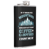 Camping-Wanderkaffee Flachmann (Rechts)