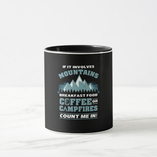 Camping-Wanderkaffee Tasse (Zentrum)