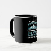Camping-Wanderkaffee Tasse (Vorderseite Links)