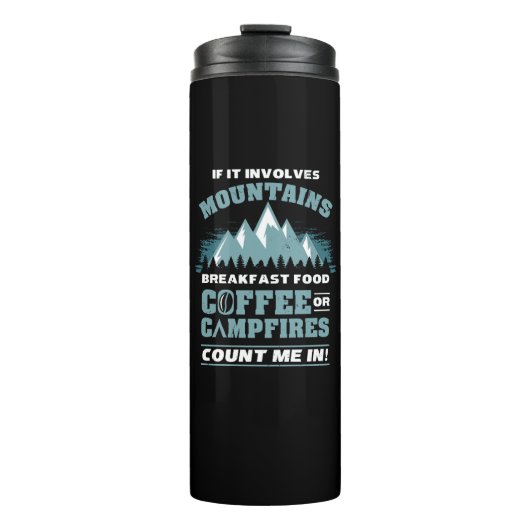 Camping-Wanderkaffee Thermosbecher (Vorderseite)
