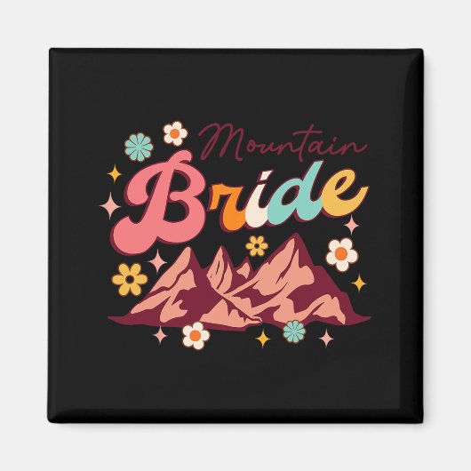 Camping Wandern Bachelorette Bergbrücke zu B Magnet (Vorne)