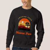 Camping Wandern Entdecken Joshua Tree Nationalpark Sweatshirt (Vorderseite)