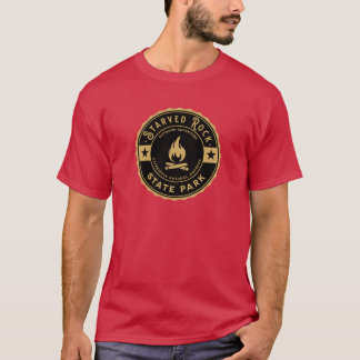 Camping Wandern Gestohlener Rock Staat Park Illino T-Shirt