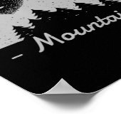 Camping Wandern Klettern Rodelbahn im Freien Poster (Ecke)