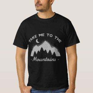 Camping Wandern Klettern Rodelbahn im Freien T-Shirt