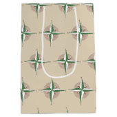 Camping Wandern Outdoor Camping Campingplatz Kompa Mittlere Geschenktüte (Rückseite)