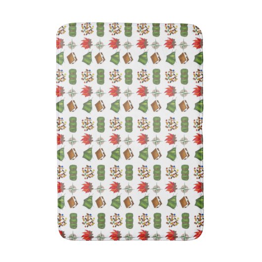 Camping Wandern Outdoor Summer Camp Kabine Außenbe Badematte (Vorderseite Vertikal)