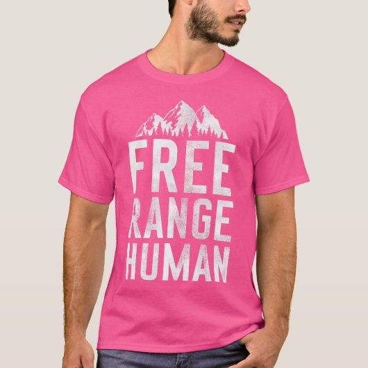 Camping Wandern T-Shirt (Vorderseite)