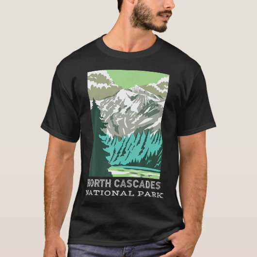 Camping Wandern T-Shirt (Vorderseite)
