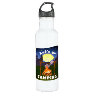 Camping-Wasser-Flasche Edelstahlflasche