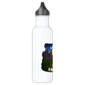 Camping-Wasser-Flasche Edelstahlflasche (Links)