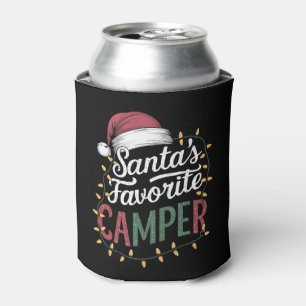Camping Weihnachten Santas Lieblingscamper-Geschen Dosenkühler