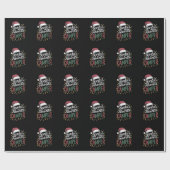 Camping Weihnachten Weihnachten Weihnachten Weihna Geschenkpapier (Flach)