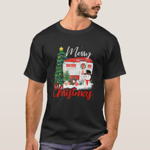 Camping Weihnachtsbaum Lichter Camping Xmas T-Shirt