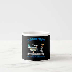 Camping, wenn Sie Geschenke für Spaziergänger lauf Espressotasse