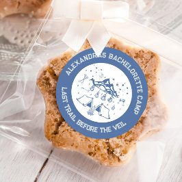 Camping Wine tasting in der Fattoria Moncucchetto Runder Aufkleber