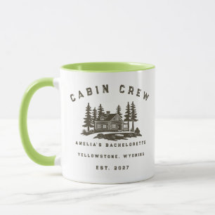 Camping-Wochenende-Junggesellinnen-Abschiedsparty Tasse