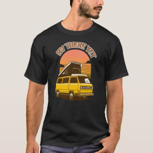 Camping-Wohnmobil Da Noch Outdoor-Camper Wortspiel T-Shirt