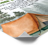 Camping Woodland Time Kapselplakat Poster (Ecke)