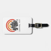 Camping, Yay! Gepäckanhänger (Vorderseite horizontal)