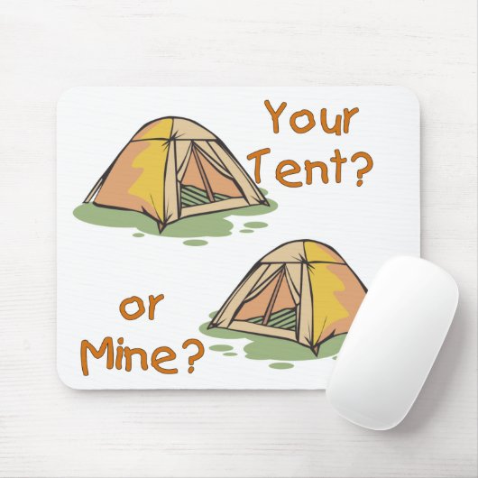 Camping-Zelte Mousepad (Mit Mouse)