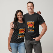 Camping Zombie Überlebenstraining Funny Zomb T-Shirt (Unisex)